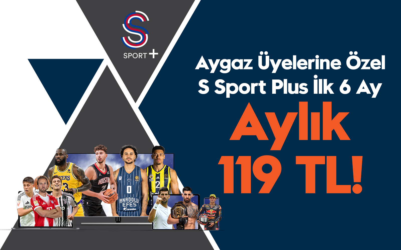 Aygaz Mobil'e Özel S Sport+ Avantajı