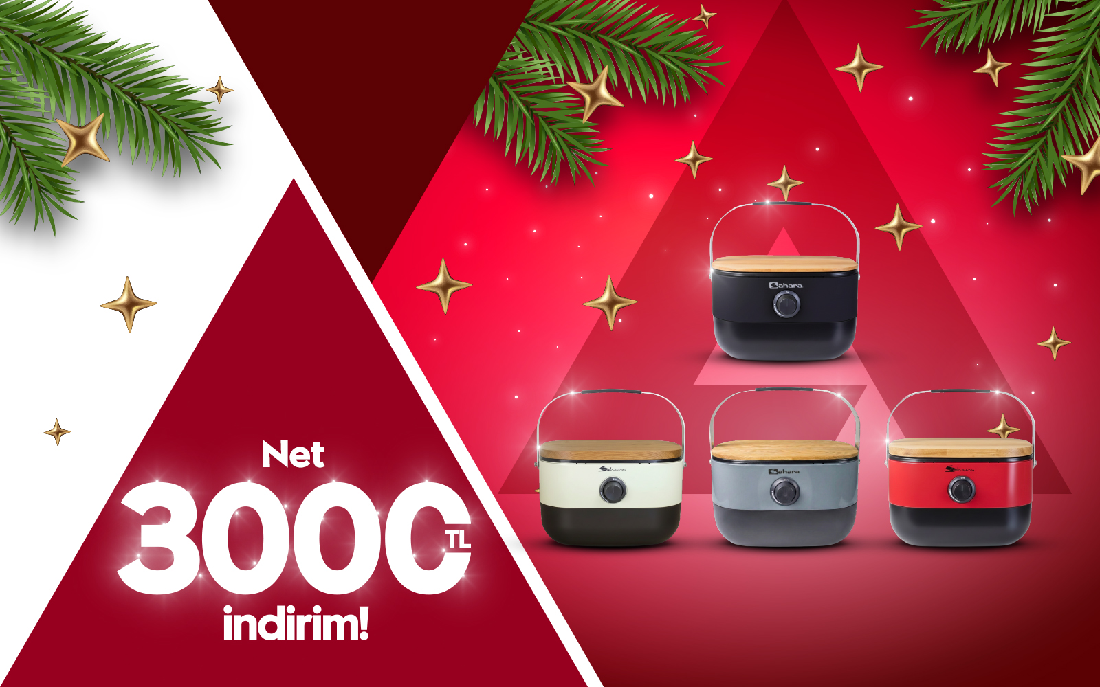 Yeni Yıl Portatif Barbekü Fırsatı!