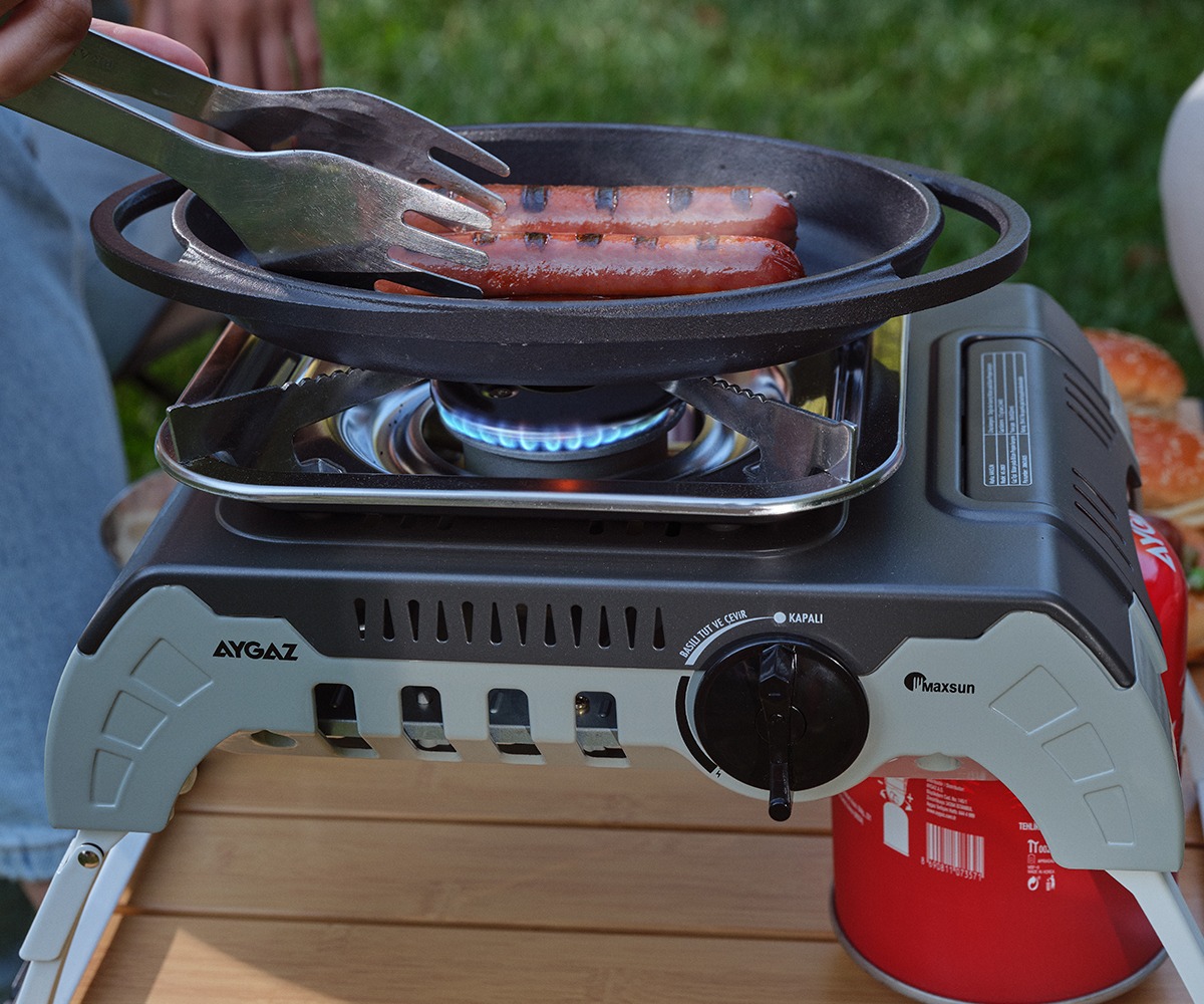 Aygaz MS-200DF Katlanabilir Kartuşlu Kamp Ocağı