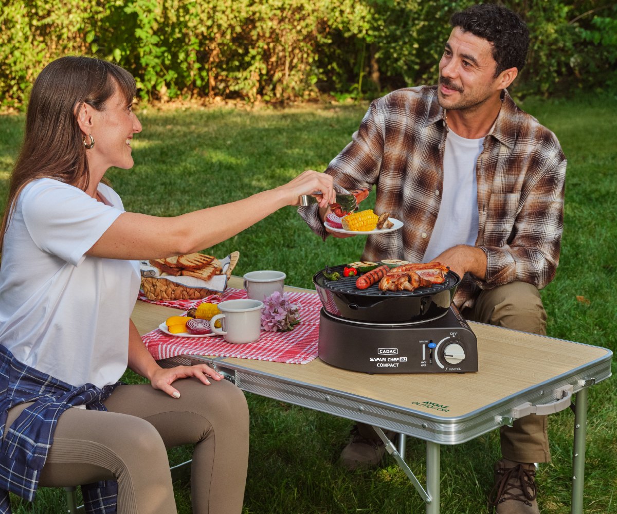 Cadac Safari Chef 30 Kompakt Kartuşlu Barbekü