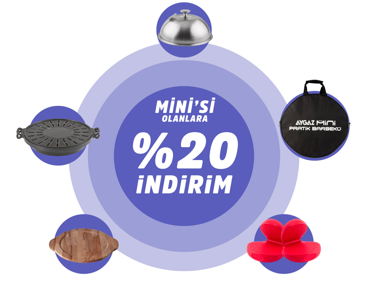 Aygaz Minililere Mangal Ustası Seti