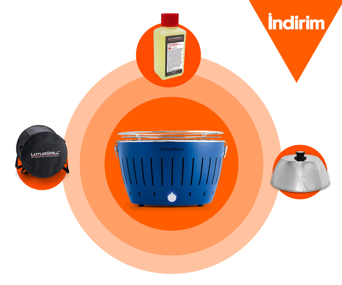 Klasik LotusGrill Bundle Barbekü Seti