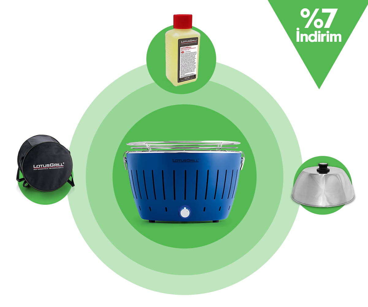 Klasik LotusGrill Bundle Barbekü Seti